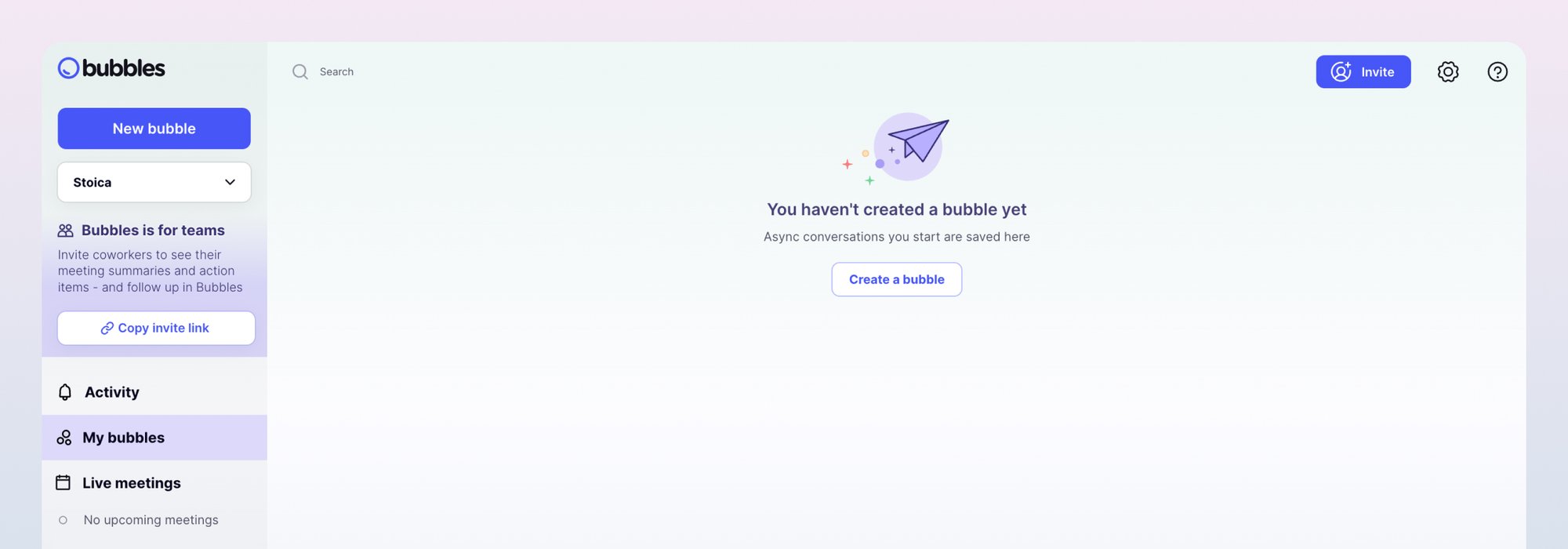 Bubbles Notetaker